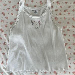 Don’t play with my heart brandy melville tank